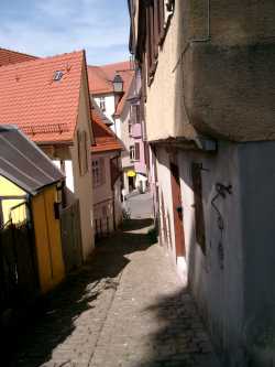 Blick auf die Haaggasse