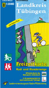 Kreiskarte T&uuml;bingen