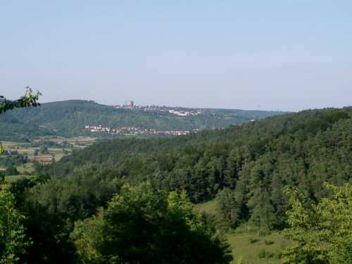 Blick auf Tuebingen